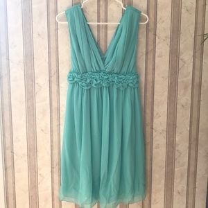 TIFFANY GREEN FORMAL DRESS